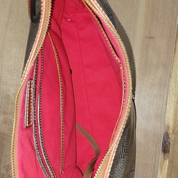 Dooney & Bourke Tallulah Snake Embossed Leather Bag - Picture 11 of 13